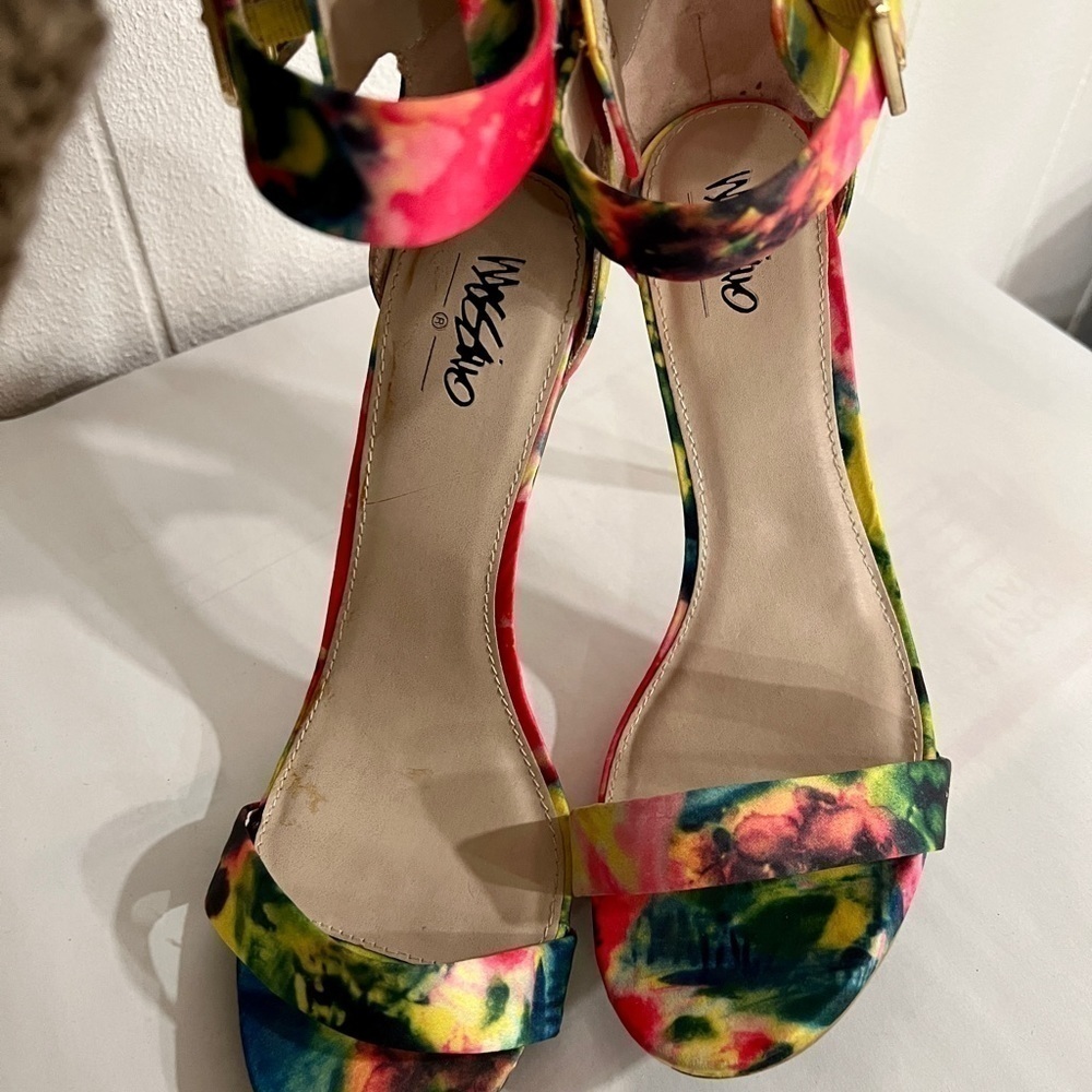 3/$25 SALE🎈Mossimo multicolored ankle strap sandals - Picture 14 of 14
